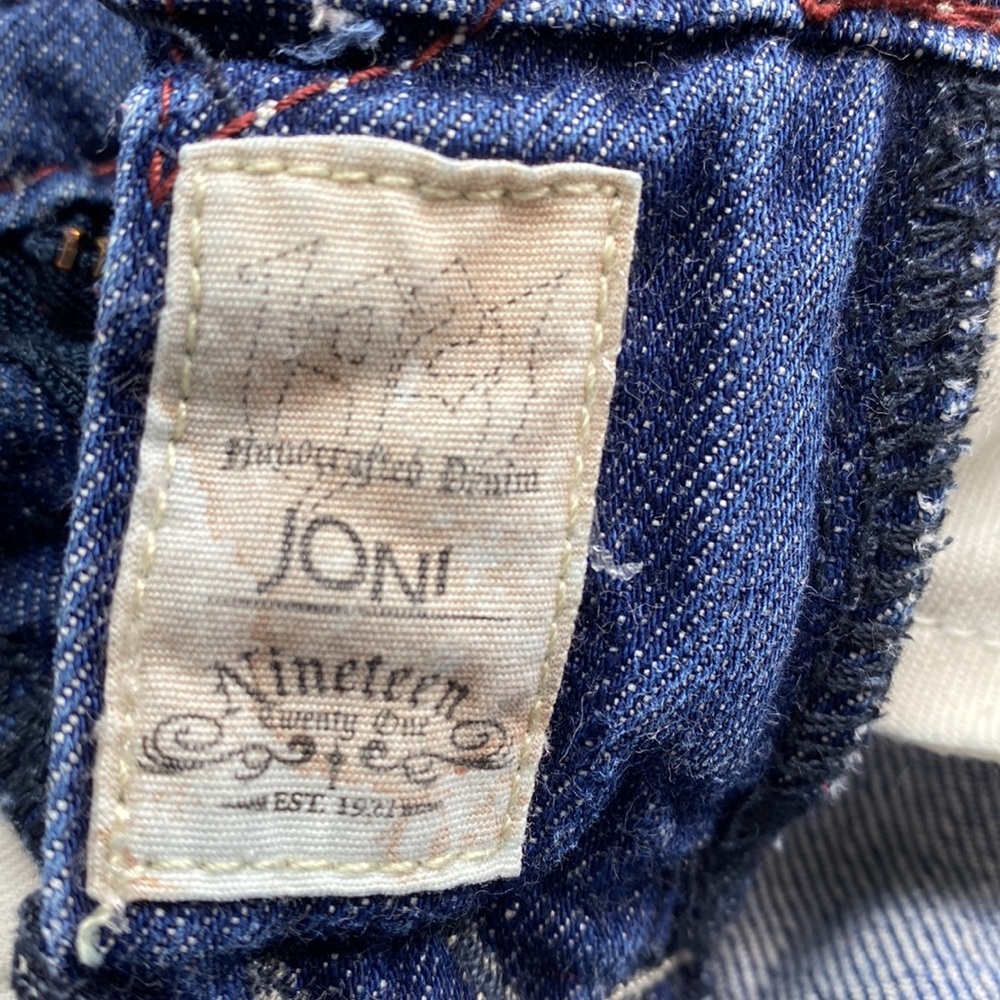 1921 WESTERN GLOVE WORKS CROP JEANS - Picture 10 of 16